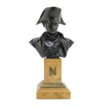 BRONZE BUST OF NAPOLEON EARLY 19th CENTURY