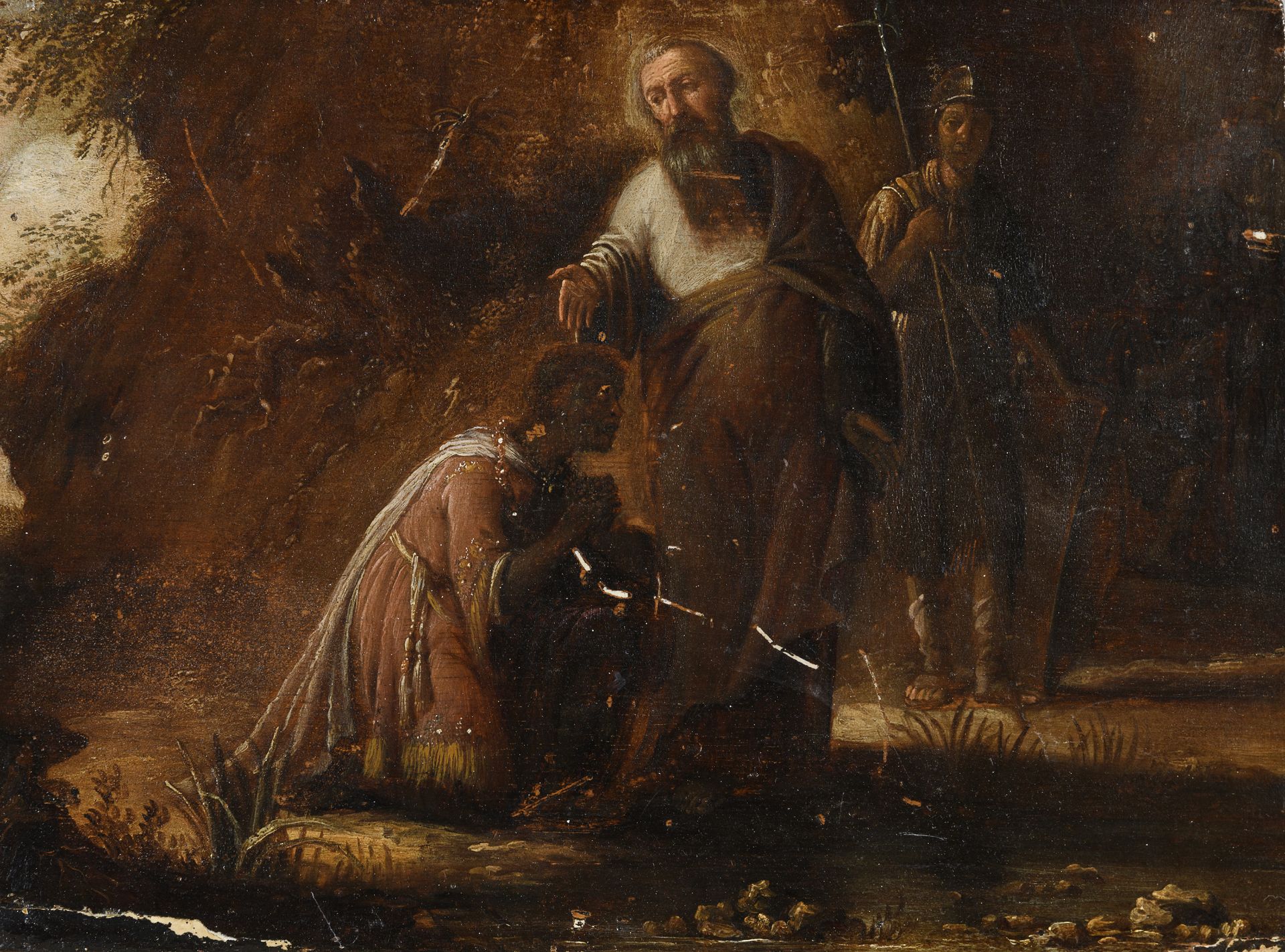 DUTCH OIL PAINTING 17th CENTURY