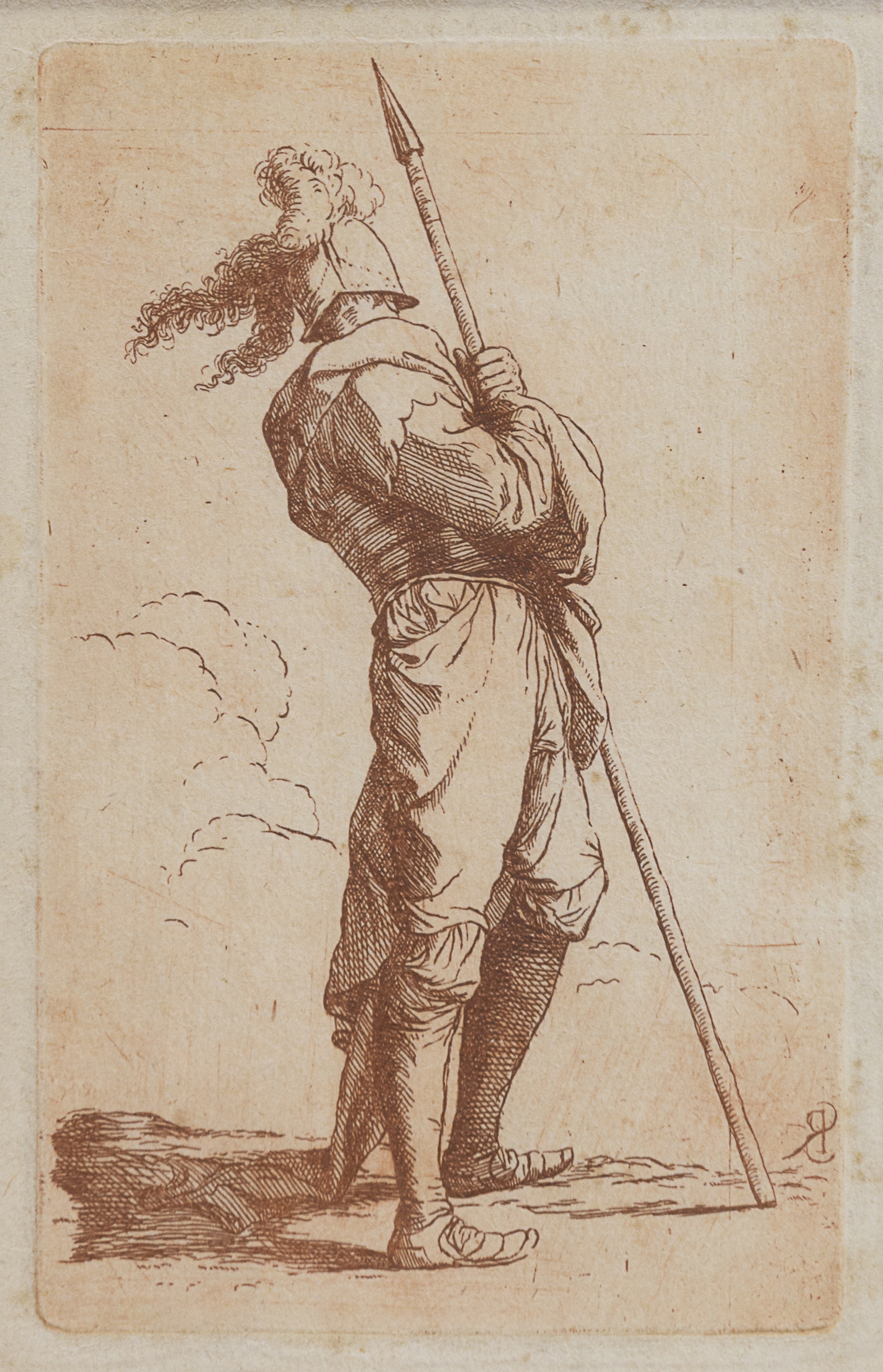 FOUR ETCHINGS BY SALVATOR ROSA - Image 3 of 4