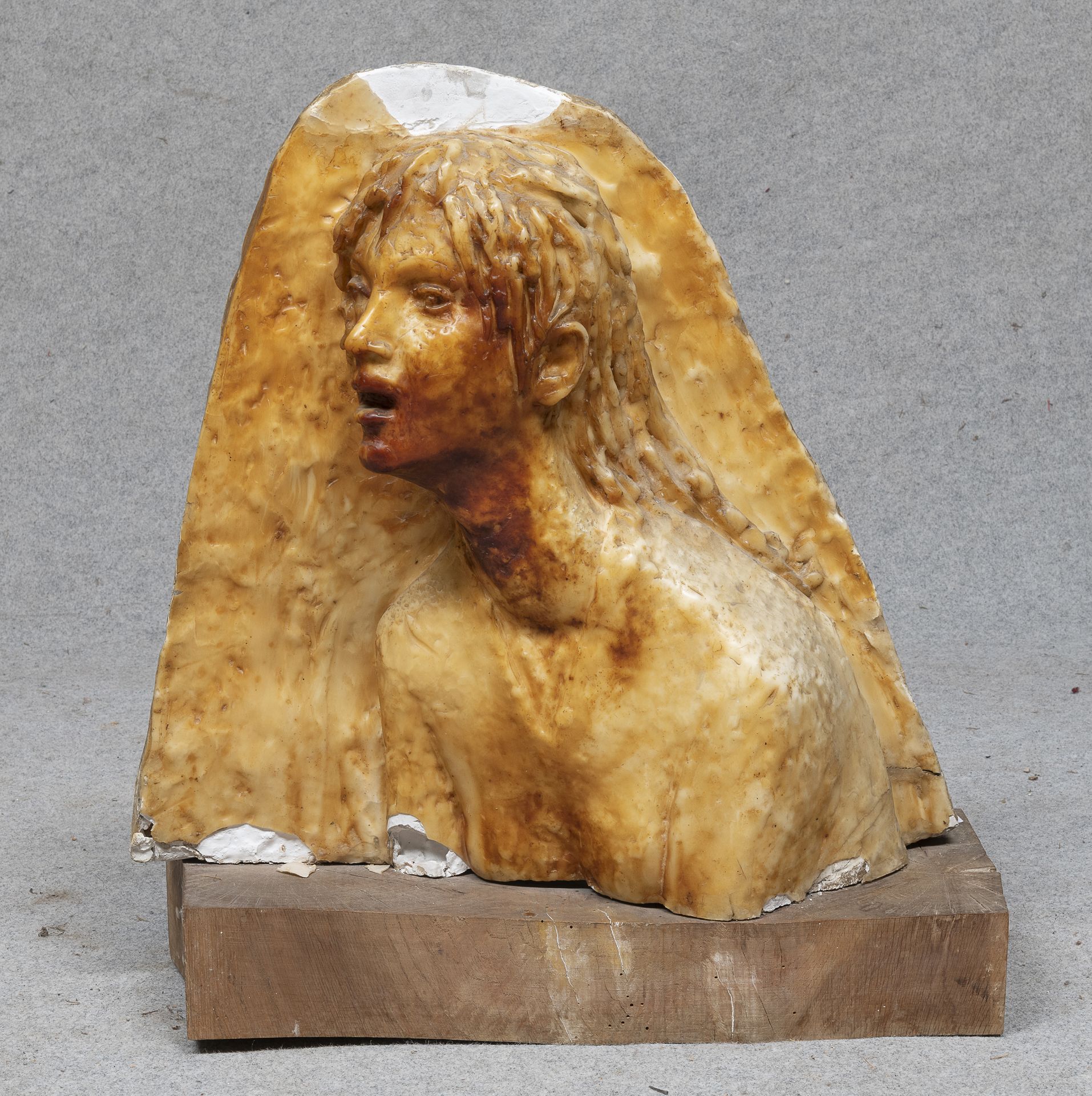 TWENTIETH CENTURY PLASTER SCULPTURE