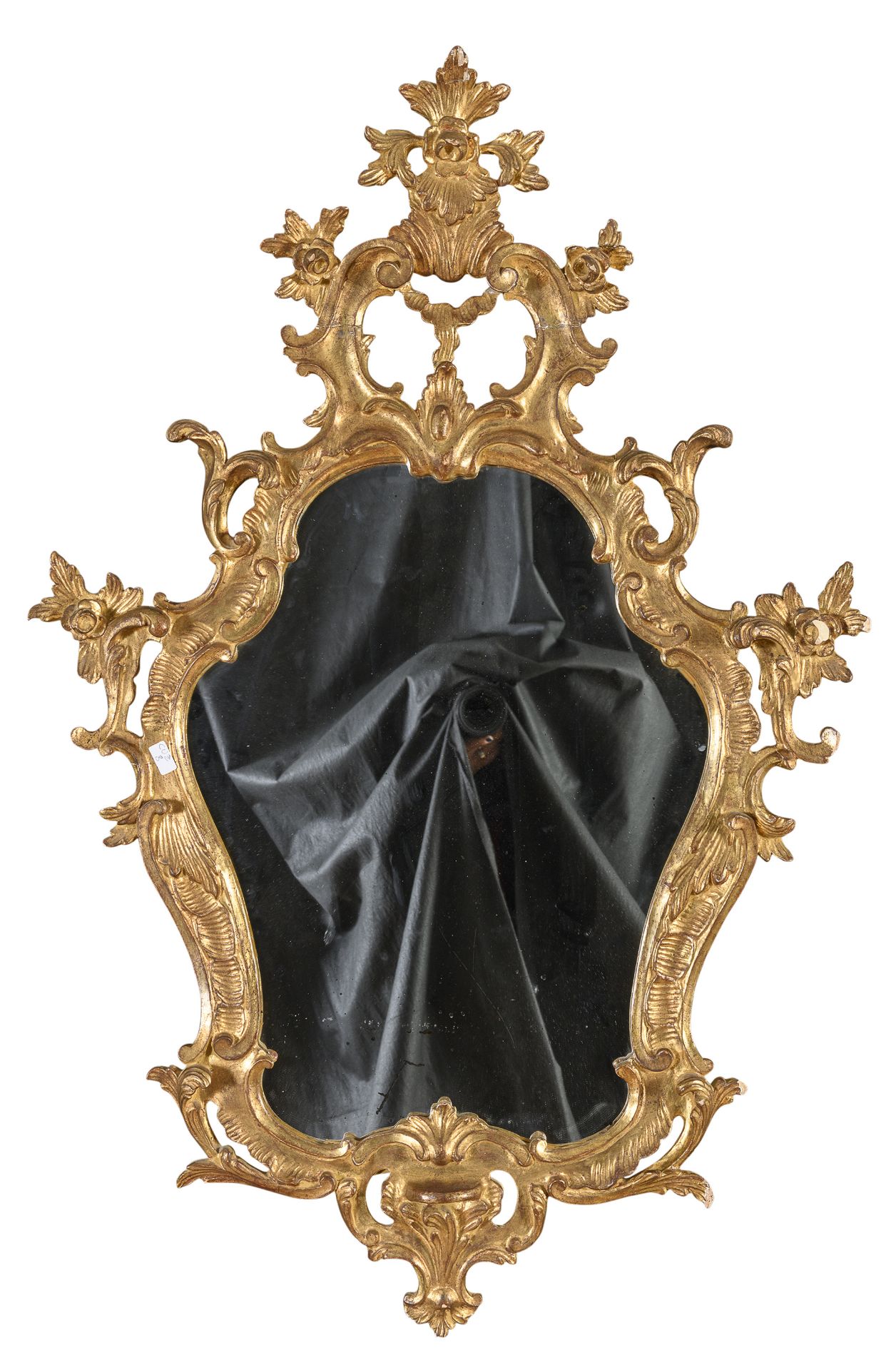 GILTWOOD MIRROR LATE 19th CENTURY