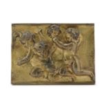 BAS-RELIEF IN GILDED BRONZE 18th CENTURY