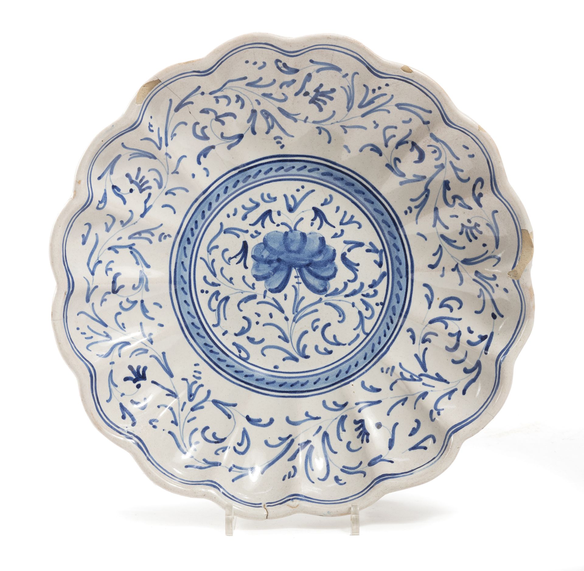 MAJOLICA PLATE DERUTA EARLY 20TH CENTURY