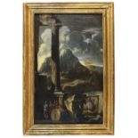 ROMAN OIL PAINTING FIRST HALF 18TH CENTURY