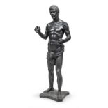 RARE EBONY NUBIAN STATUE FROM THE BRUSTOLON CIRCLE EARLY 18TH CENTURY