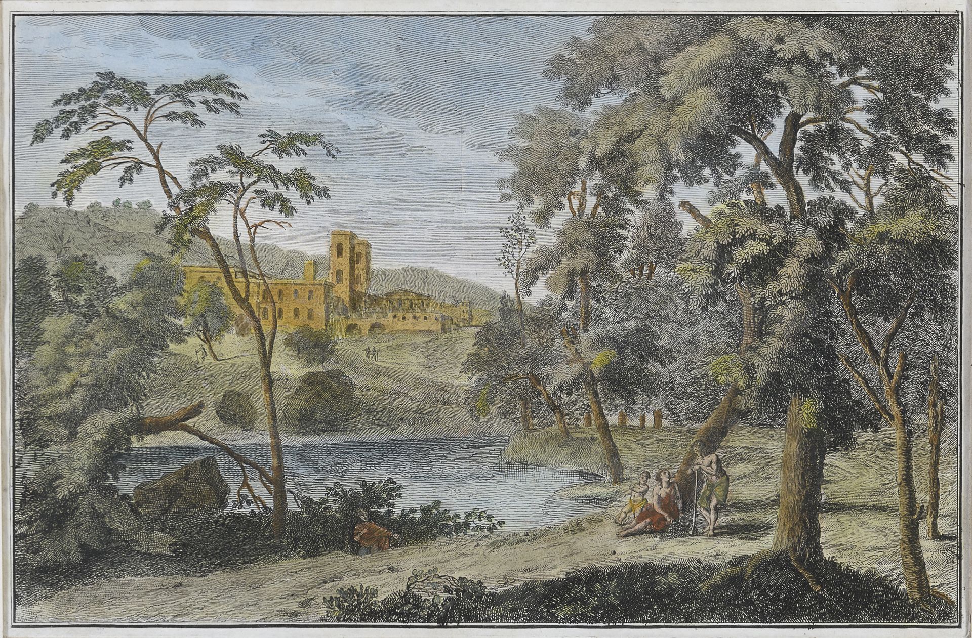 TWO ENGRAVINGS LATE 18TH CENTURY