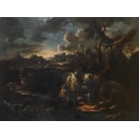 OIL PAINTING BY DOMENICO BRANDI att. to 17TH-18TH CENTURY