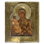 RUSSIAN TEMPERA ICON LATE 18th CENTURY