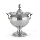 SILVER SUGAR BOWL ITALY 20th CENTURY