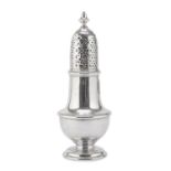 SILVER SUGAR SHAKER STERLING AMERICA 19TH CENTURY