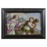 NEAPOLITAN OIL PAINTING 18TH CENTURY