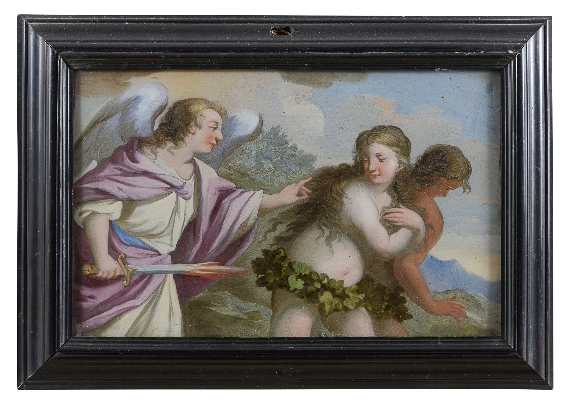 NEAPOLITAN OIL PAINTING 18TH CENTURY