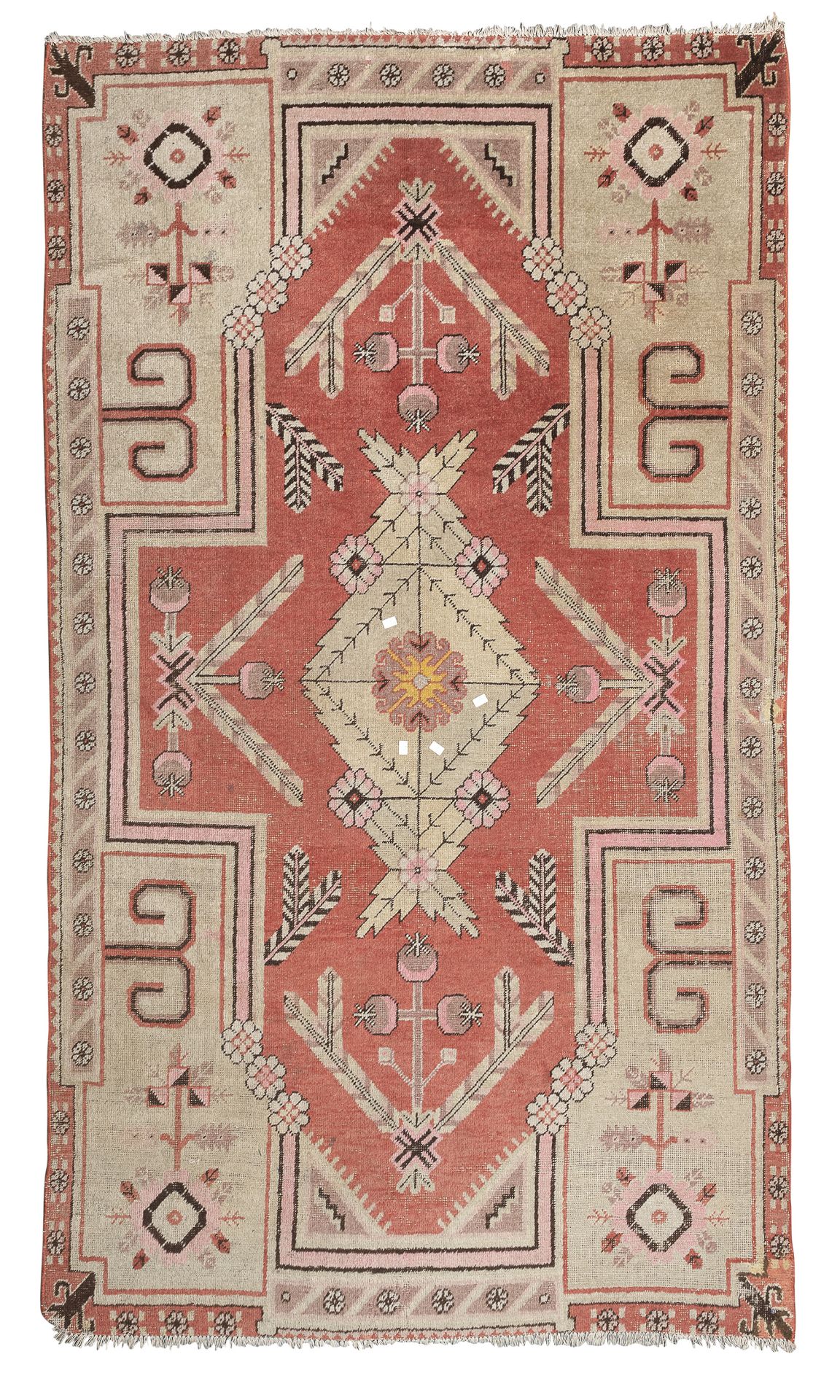 RARE SAMARKANDA RUG 19TH CENTURY