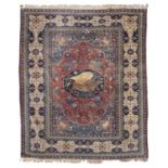 EXCEPTIONAL ISFAHAN RUG EARLY 20TH CENTURY