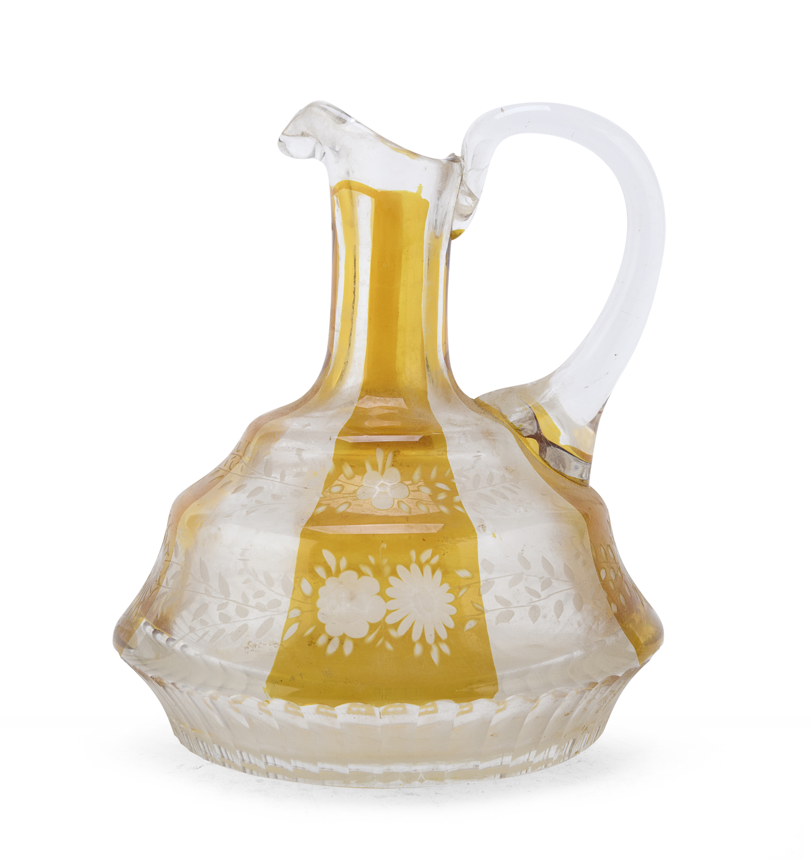 SMALL CRYSTAL JUG EARLY 20TH CENTURY