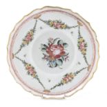 OPALINE PLATE LATE 19th CENTURY