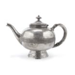 SMALL SILVER TEAPOT TIFFANY NEW YORK 1900 ca.