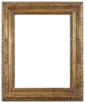 CARVED GILTWOOD FRAME ROME LATE 18th CENTURY