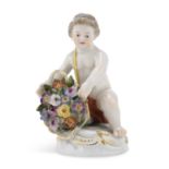 PORCELAIN SCULPTURE MEISSEN 19th CENTURY