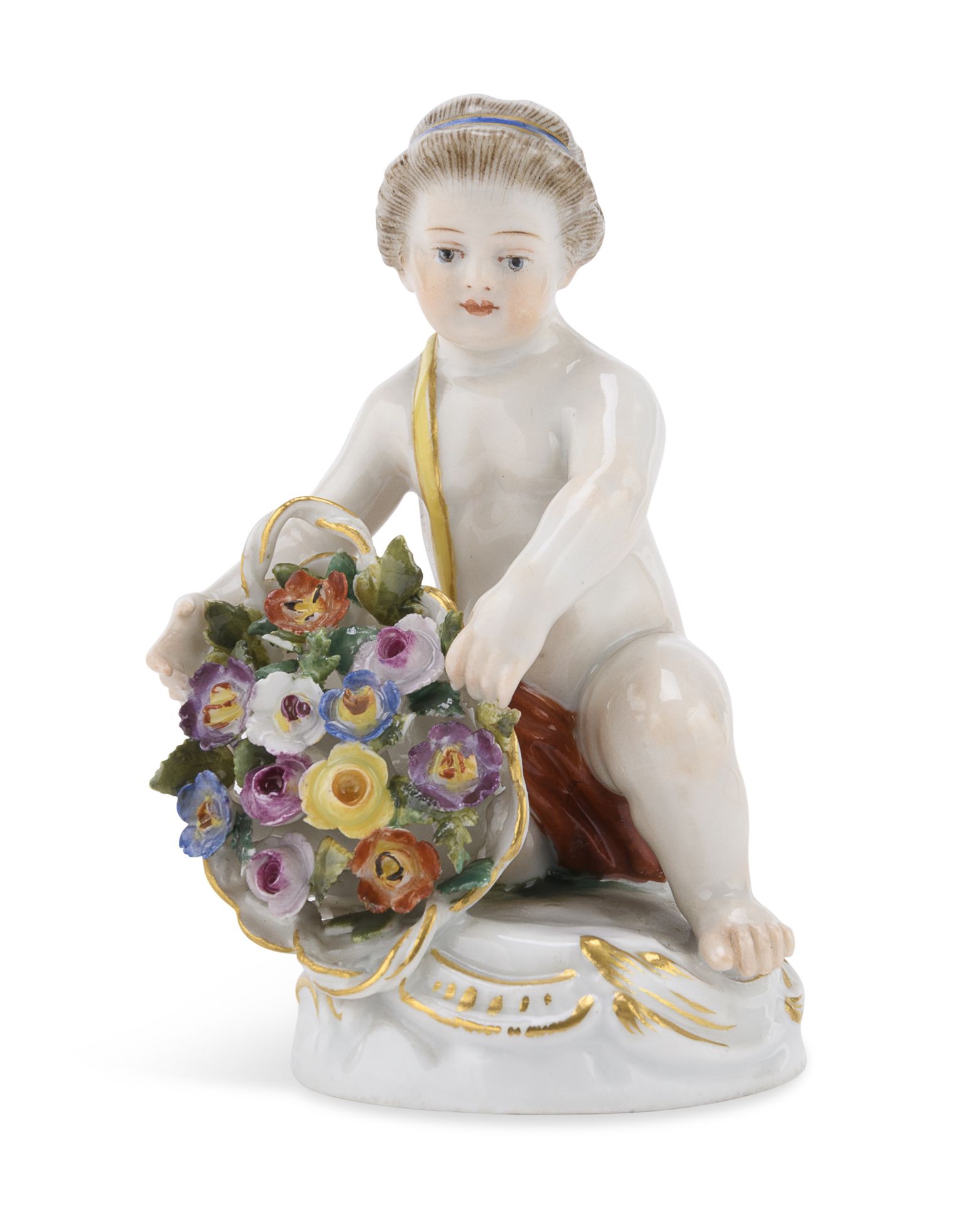 PORCELAIN SCULPTURE MEISSEN 19th CENTURY