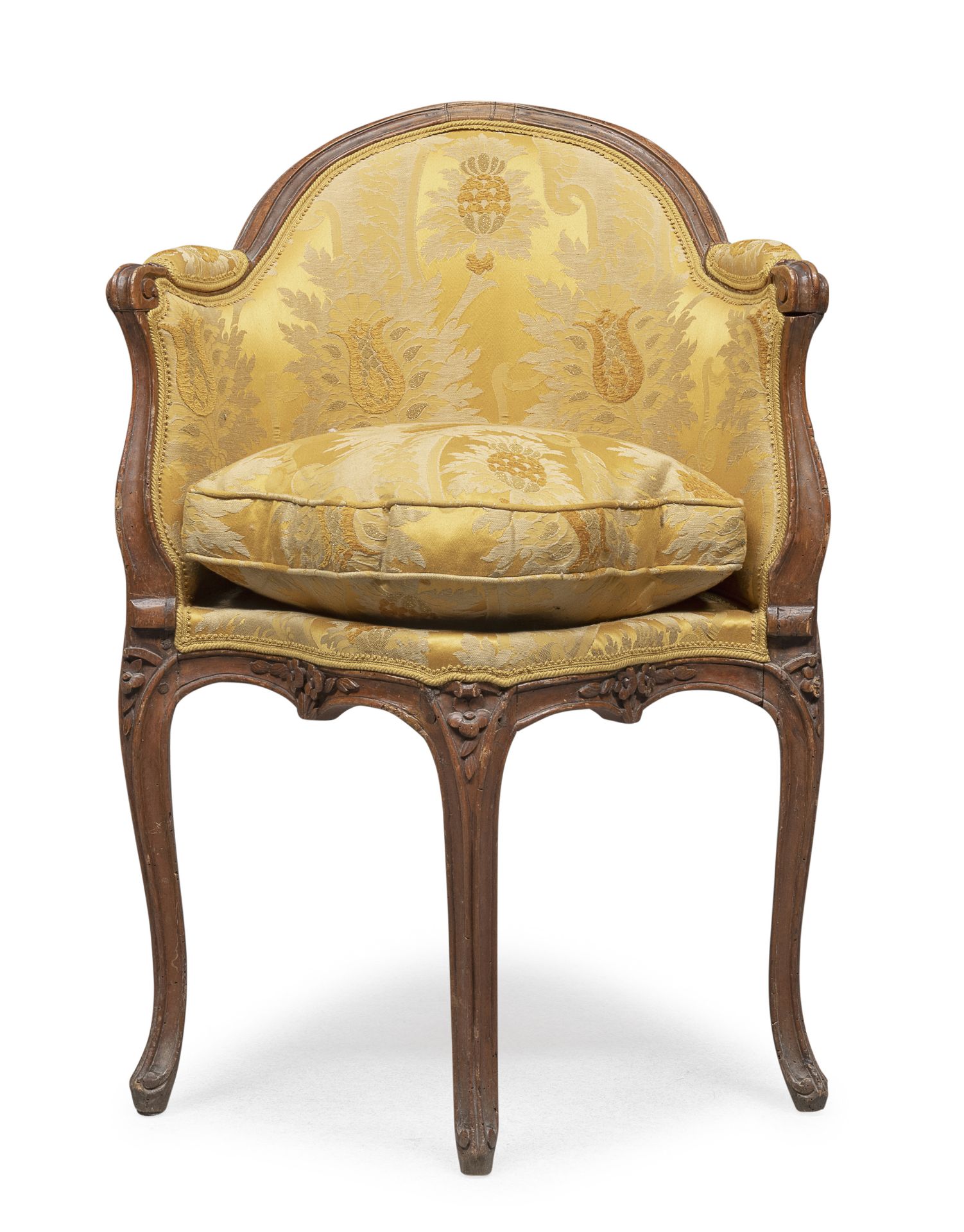 WALNUT ARMCHAIR FRANCE 18th CENTURY