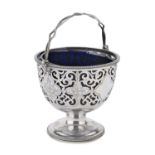 SILVER BASKET LONDON 1875