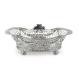 BEAUTIFUL SILVER BASKET LONDON 1909