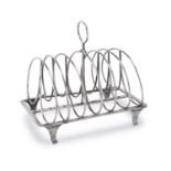 SILVER TOAST RACK GIORGIO III LONDON 1800