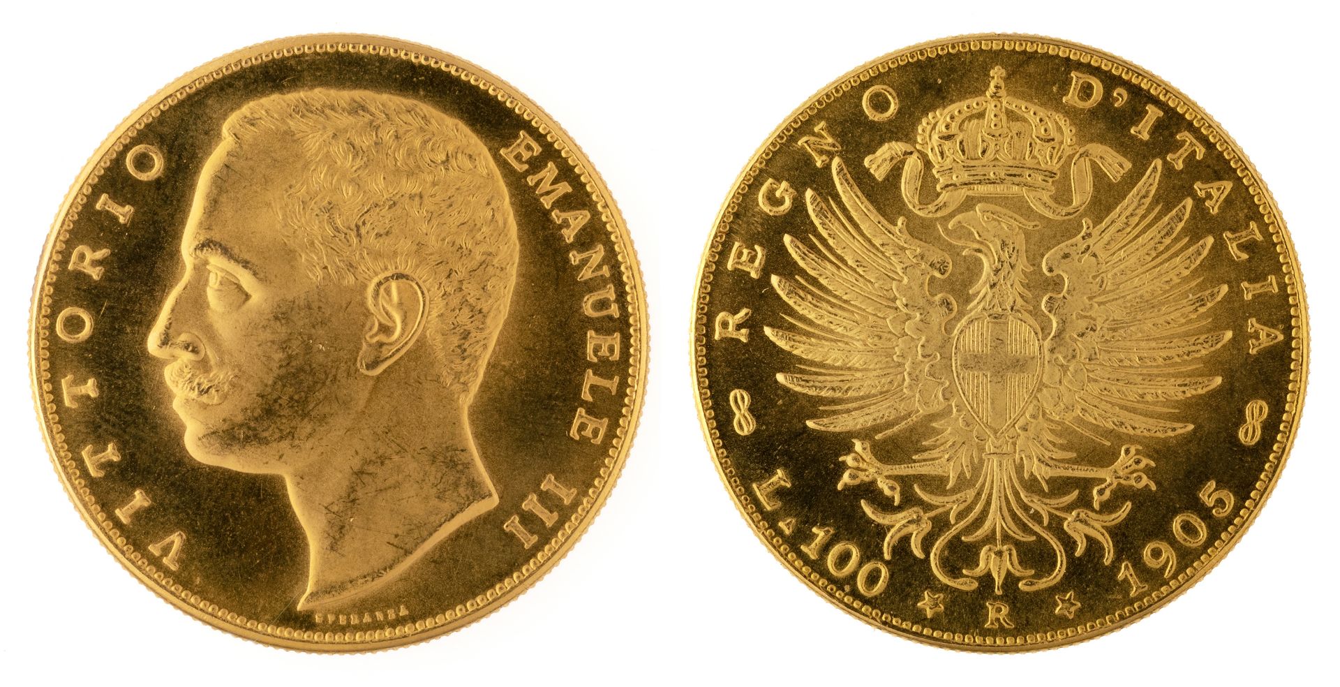 COMMEMORATIVE COIN KINGDOM OF ITALY 1905