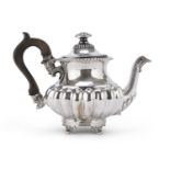 BEAUTIFUL SILVER TEAPOT NAPLES 1840 ca.