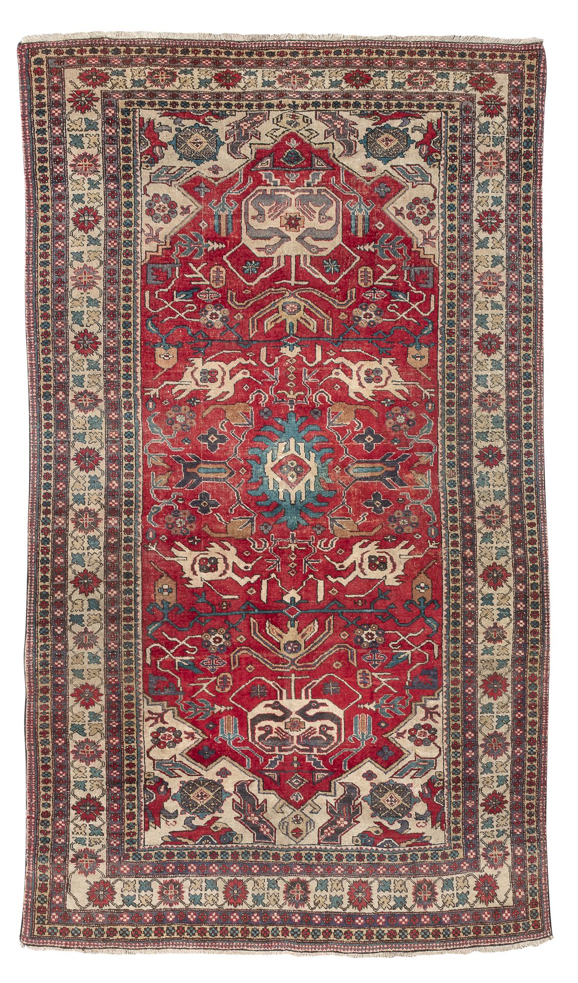 KAZAK RUG FIRST HALF OF THE 20TH CENTURY