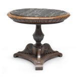 CIRCULAR TABLE IN WALNUT 19TH CENTURY