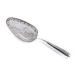 SILVER CAKE SCOOP PROBABLY NORWAY 1818