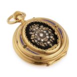 GOLDEN POCKET WATCH REMONTOIR AU PENDANT GENéVE