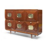 BUFFET IN MAHOGANY ATTRIBUTED TO PAOLO BUFFA 1950s