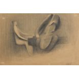 CHARCOAL DRAWING BY DOMENICO RAMBELLI 1955