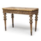 CONSOLE IN GILTWOOD CENTRAL ITALY LOUIS XVI PERIOD