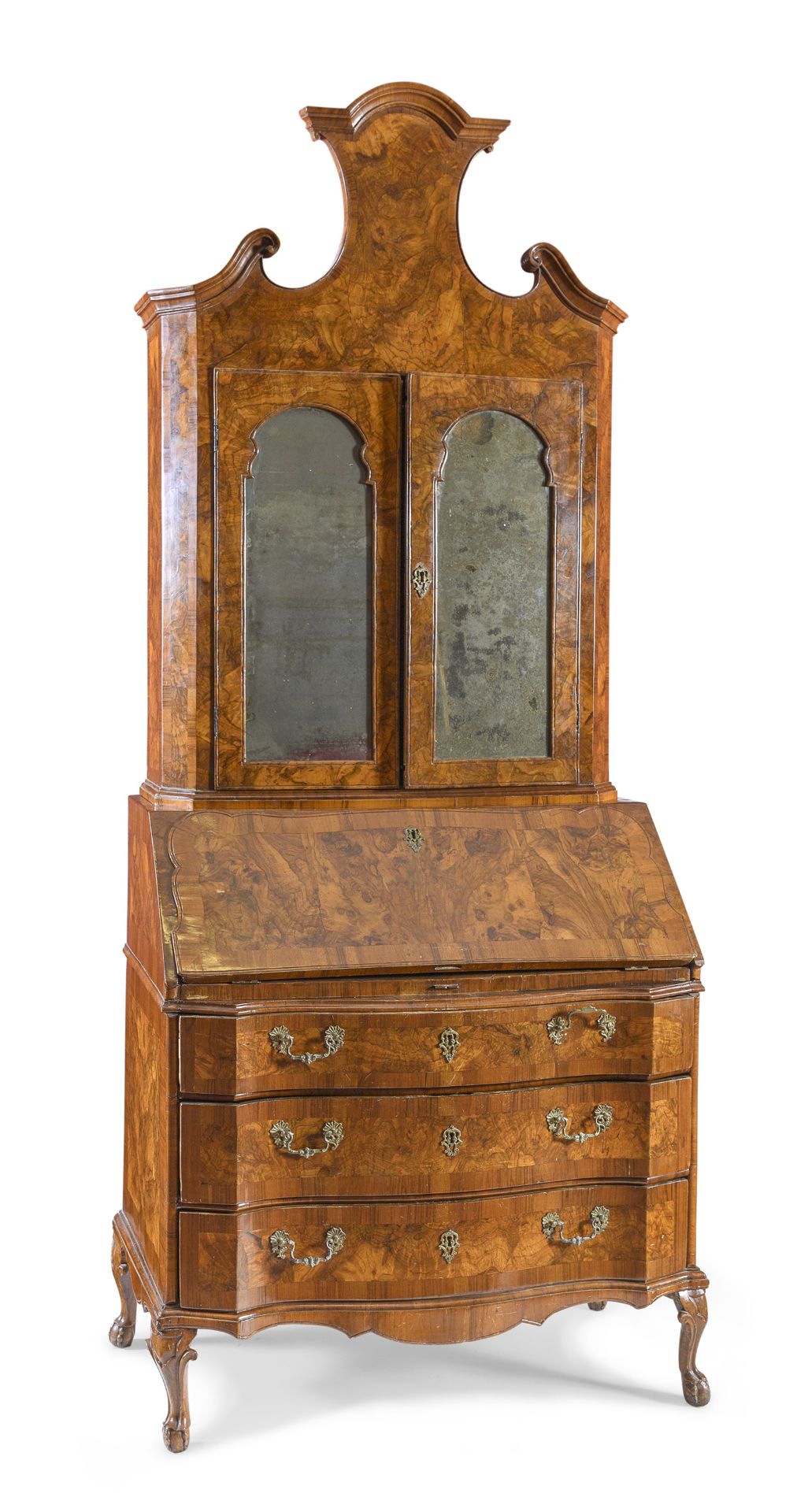 SMALL WALNUT TRUMEAU VENETO 18th CENTURY