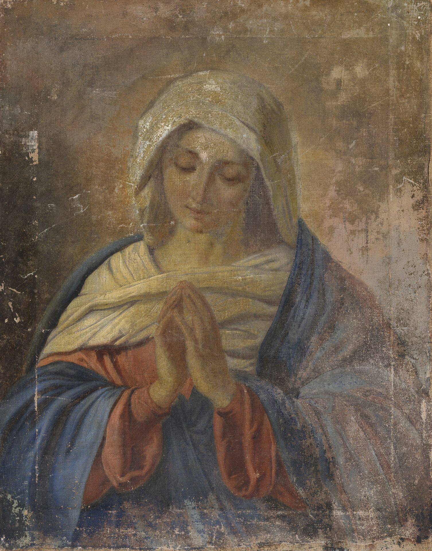 ROMAN OIL PAINTING 19TH CENTURY