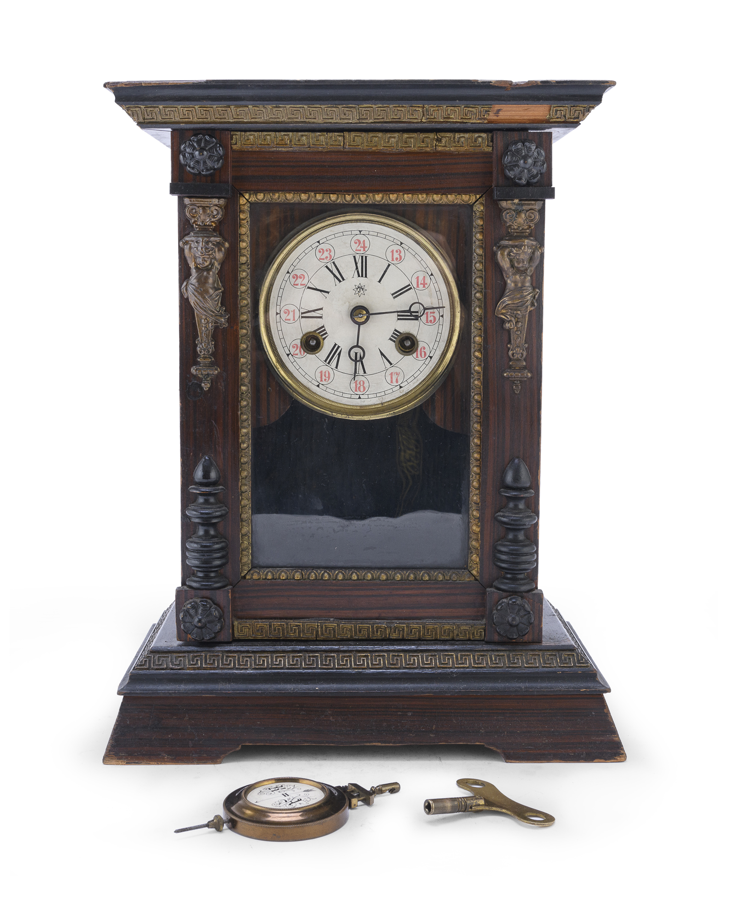 TABLE CLOCK LATE 19TH CENTURY