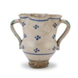 SMALL CERAMIC VASE APULIA 19TH CENTURY