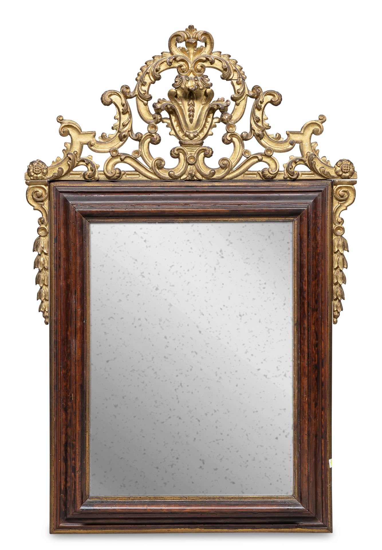 WALNUT MIRROR VENETO 18th CENTURY