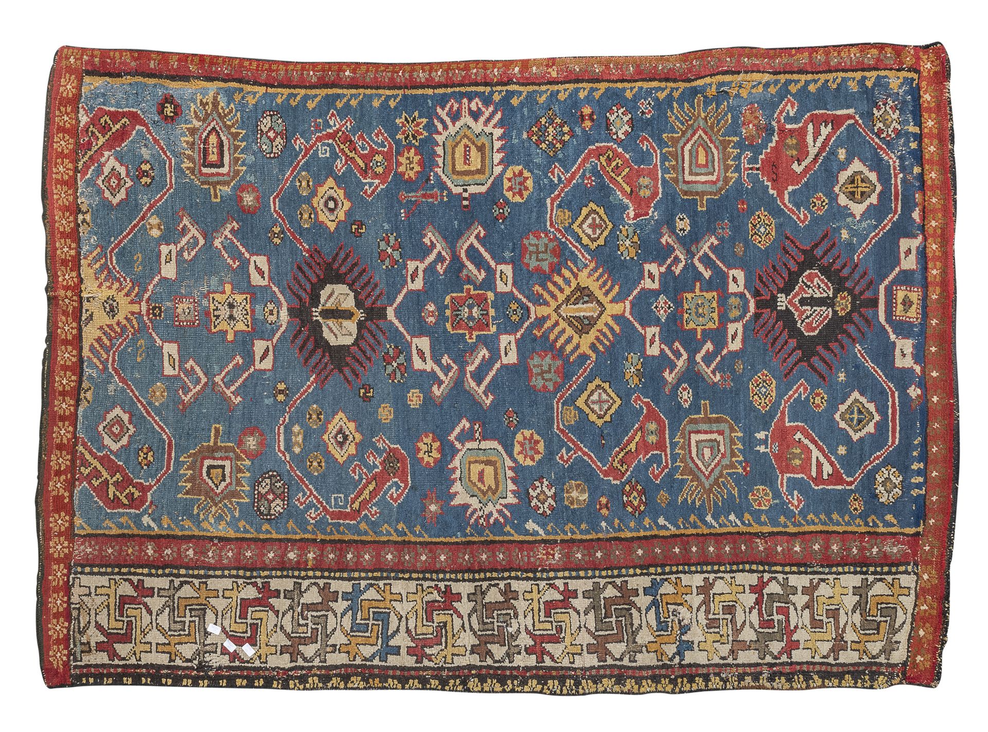 FRAGMENT OF ANCIENT KARS CARPET EARLY 19TH CENTURY