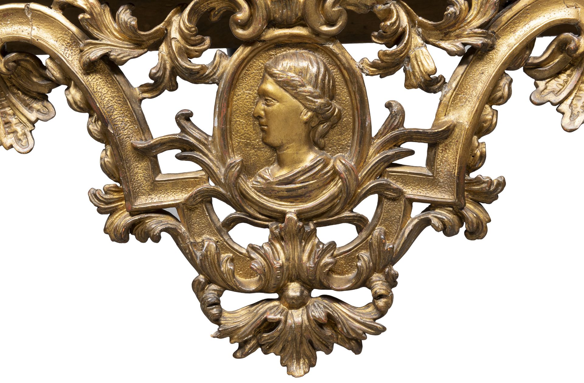 CONSOLE IN GILTWOOD PIEDMONT OR FRANCE PERIOD OF THE REGENCE - Image 2 of 5
