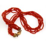 RED CORAL NECKLACE