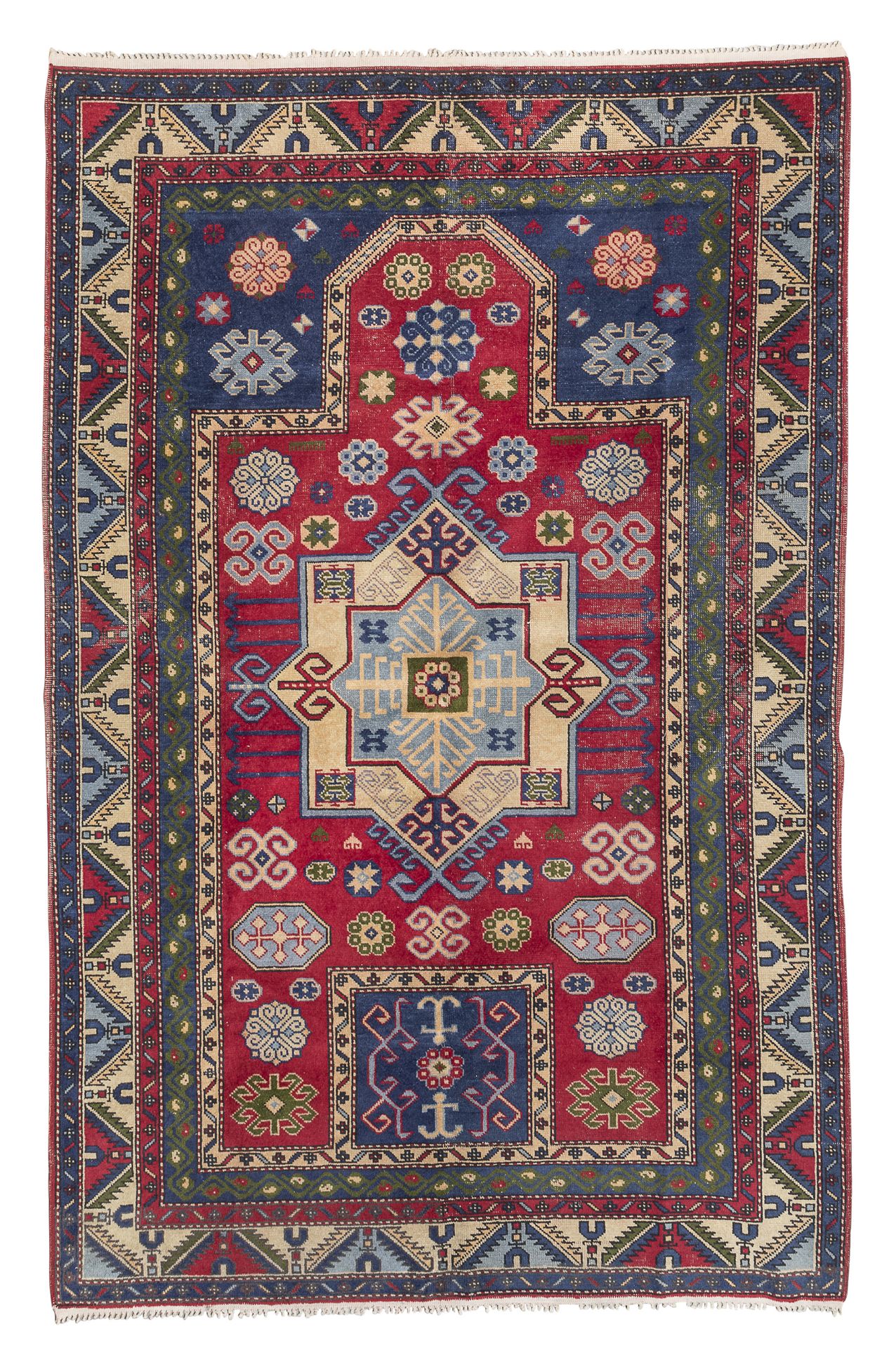 KAZAK SHIELD RUG MIT-20TH CENTURY