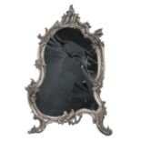 SILVER-PLATED TABLE MIRROR EARLY 20TH CENTURY