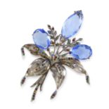 STERLING SILVER BROOCH 1940s