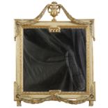 LACQUERED MIRROR 18th CENTURY