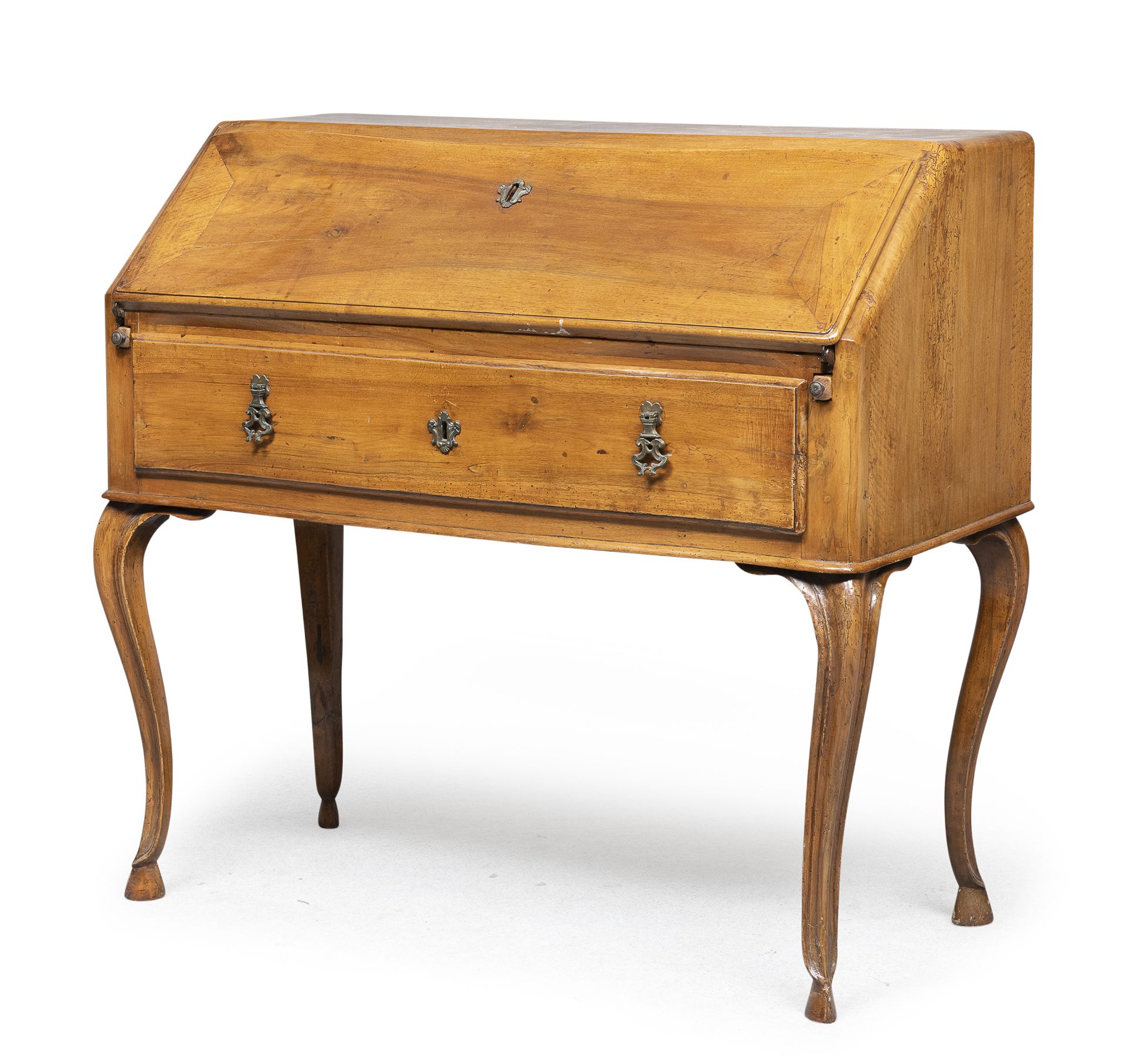 SECRETAIRE IN BRIGHT WALNUT PIEDMONT 18th CENTURY